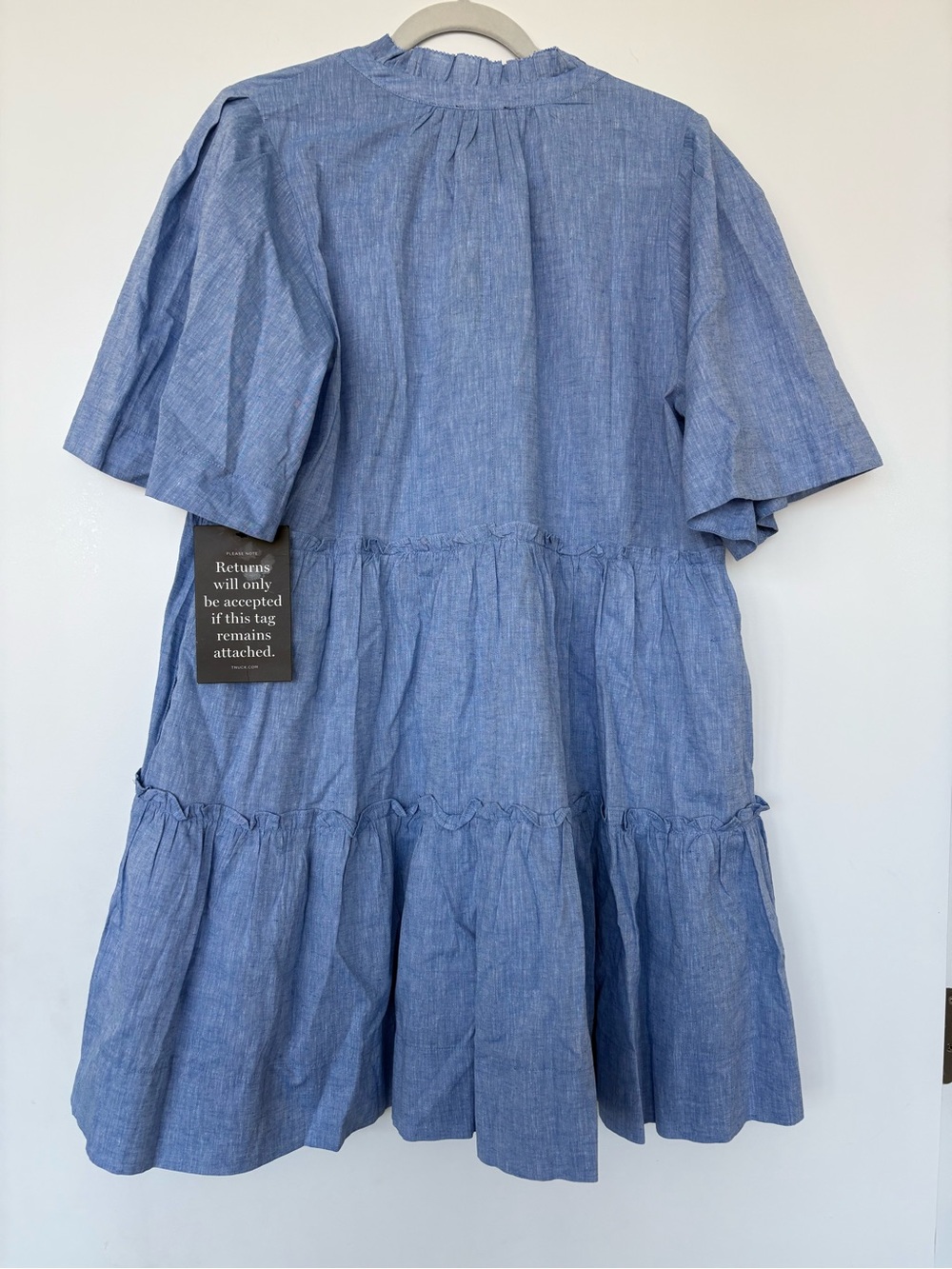NWT Tuckernuck Chambray Crawford Dress XL - Picture 7 of 9